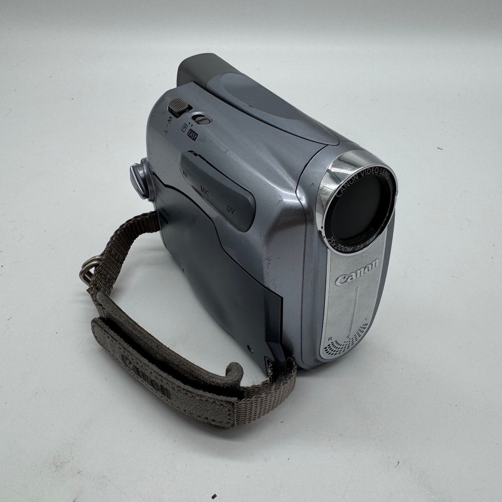 Canon ZR500 MiniDV Digital Video Camcorder 25x Optical Zoom Blue Parts Repair